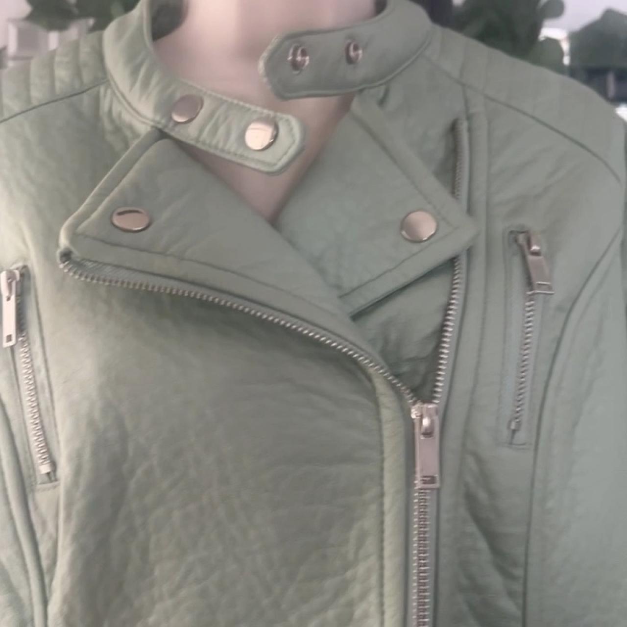 O*様 未着用 Pistachio green nappa leather ja Style Light Green