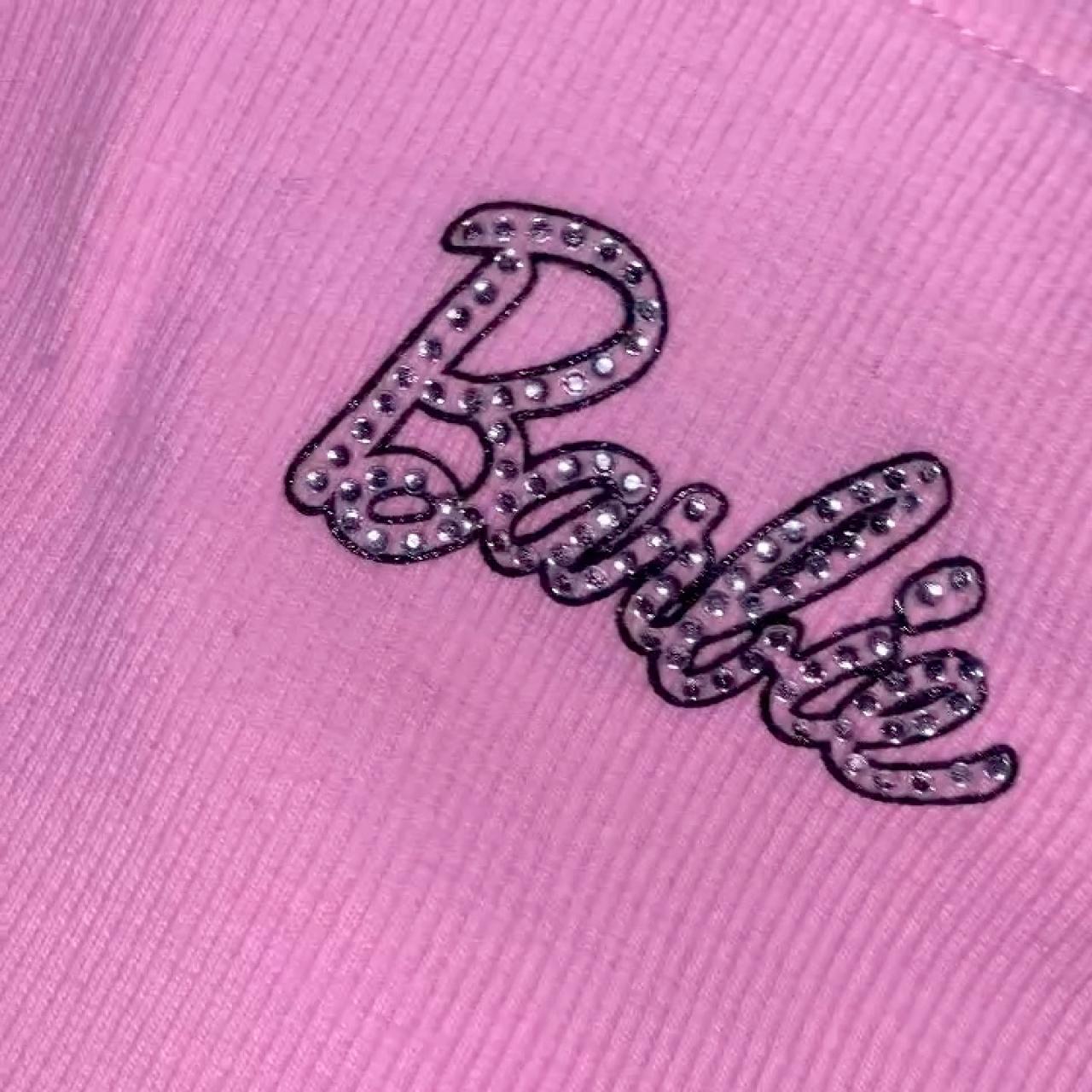 Adorable Pink “Barbie” Tank Crop Top 💖 Forever 21... - Depop
