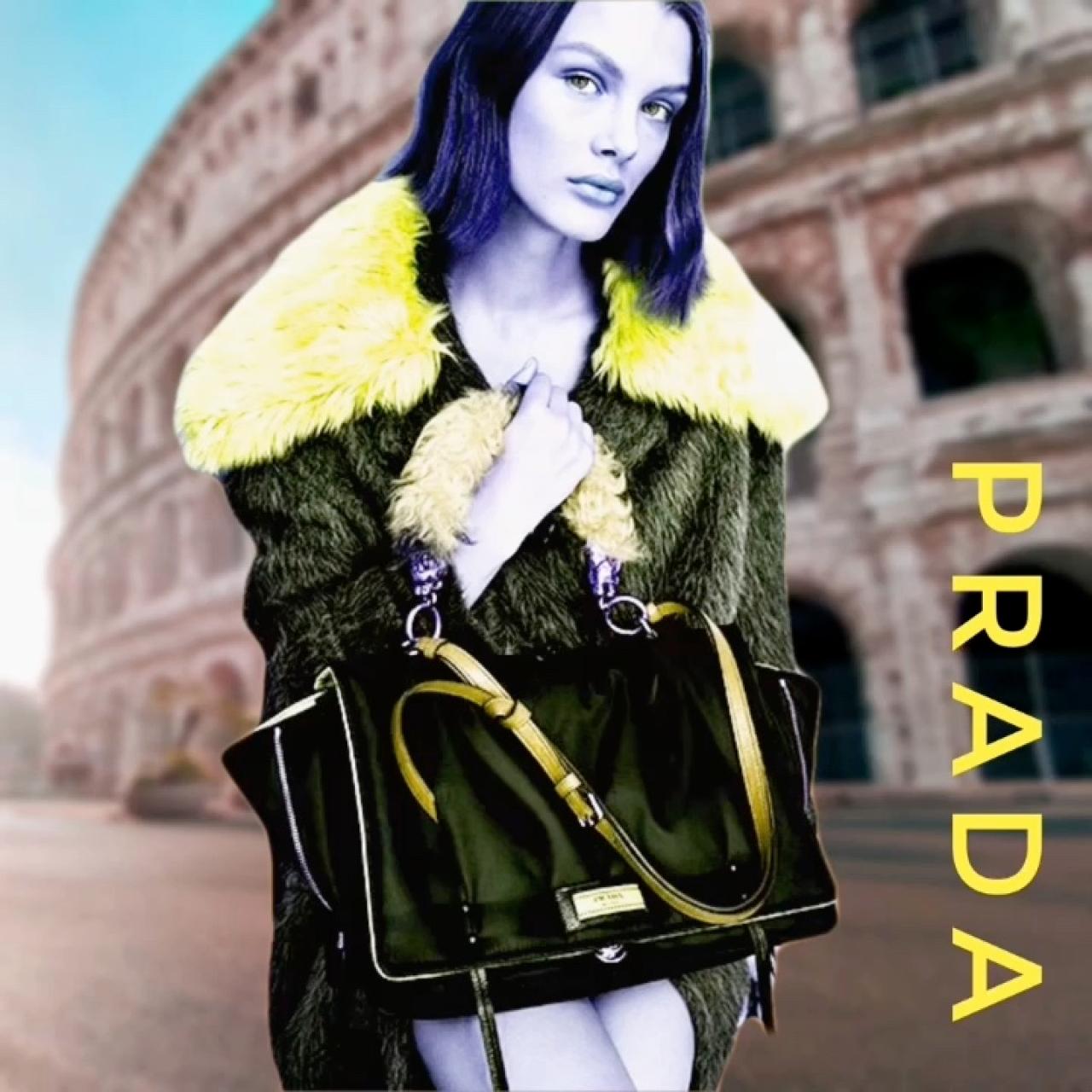 Prada Etiquette Messenger Bag Nylon Medium Fabulous... Depop