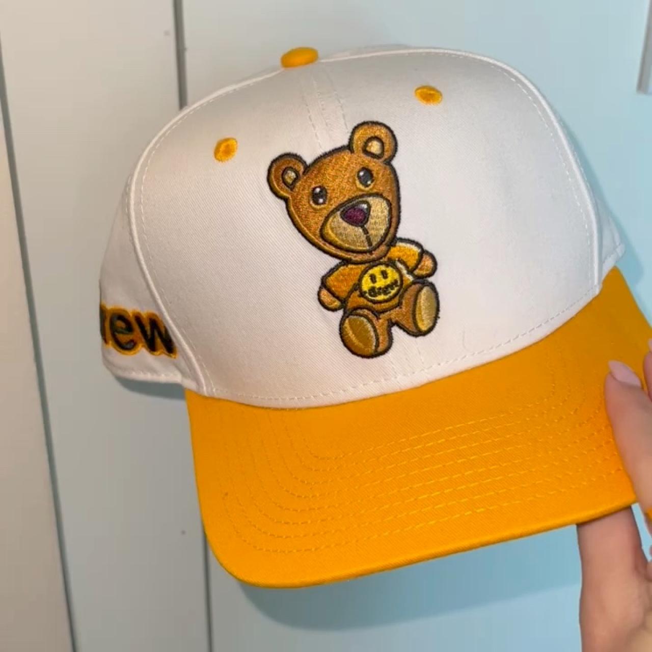 drew house: theodore snapback hat - golden... - Depop