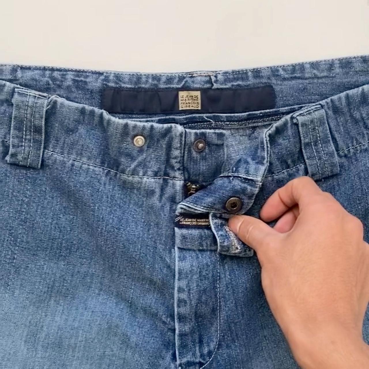 MF + G Jean Shorts Missing front button (watch... Depop