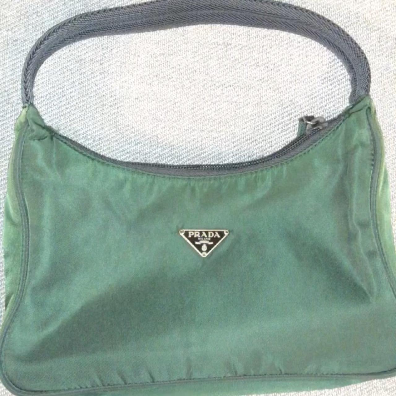Cleo calfskin handbag Prada Green in Pony-style calfskin - 35328610