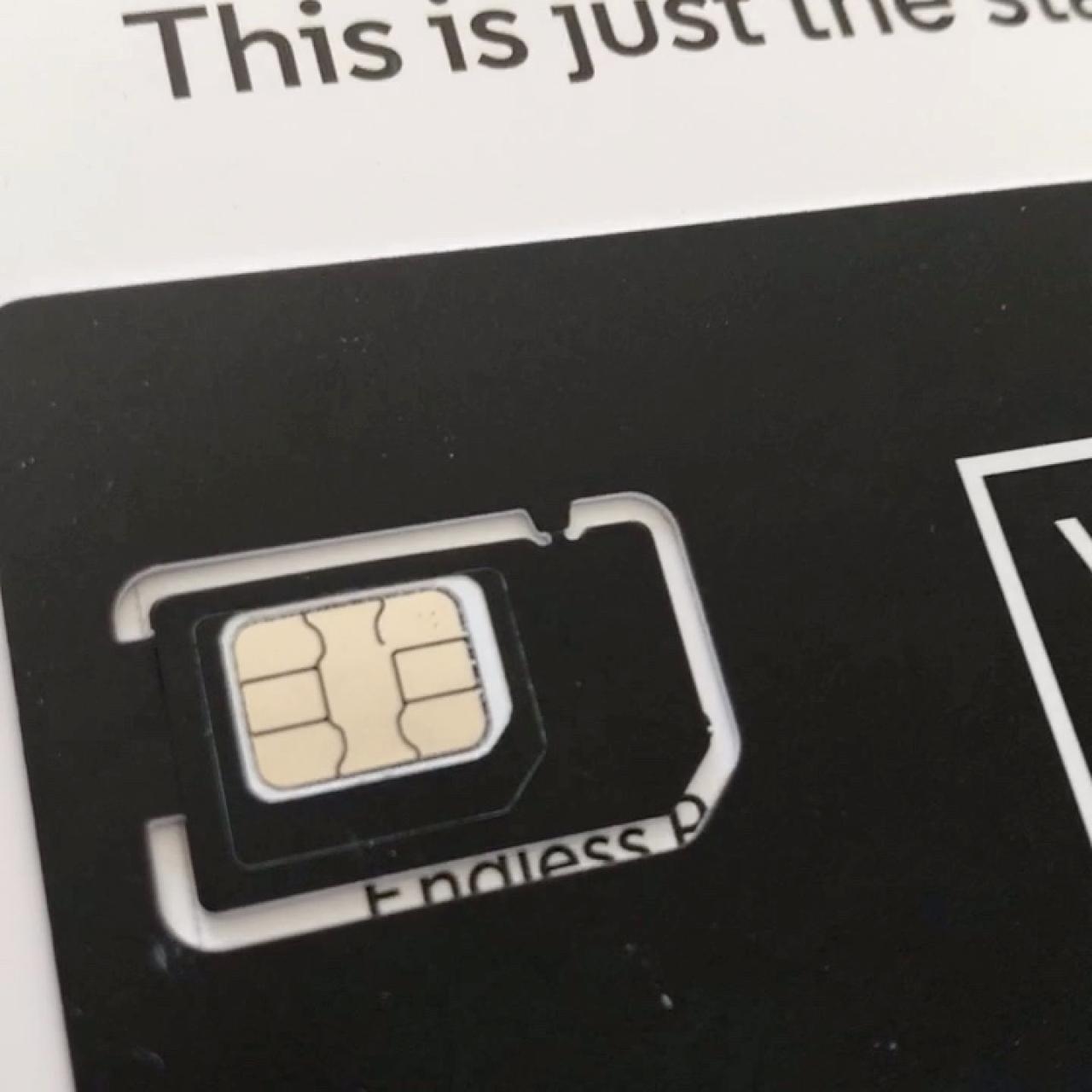 VOXI SIM CARD FREE PLAN WORTH £20. 45GB data... Depop