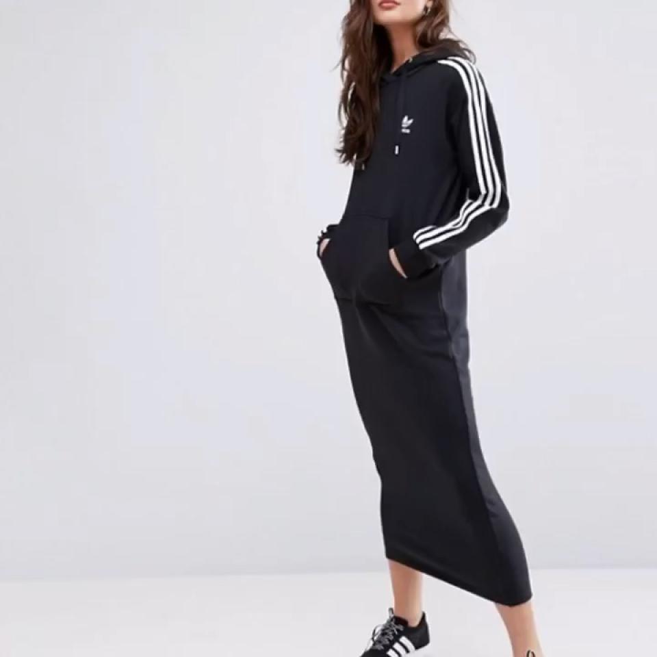 adidas zip up dress