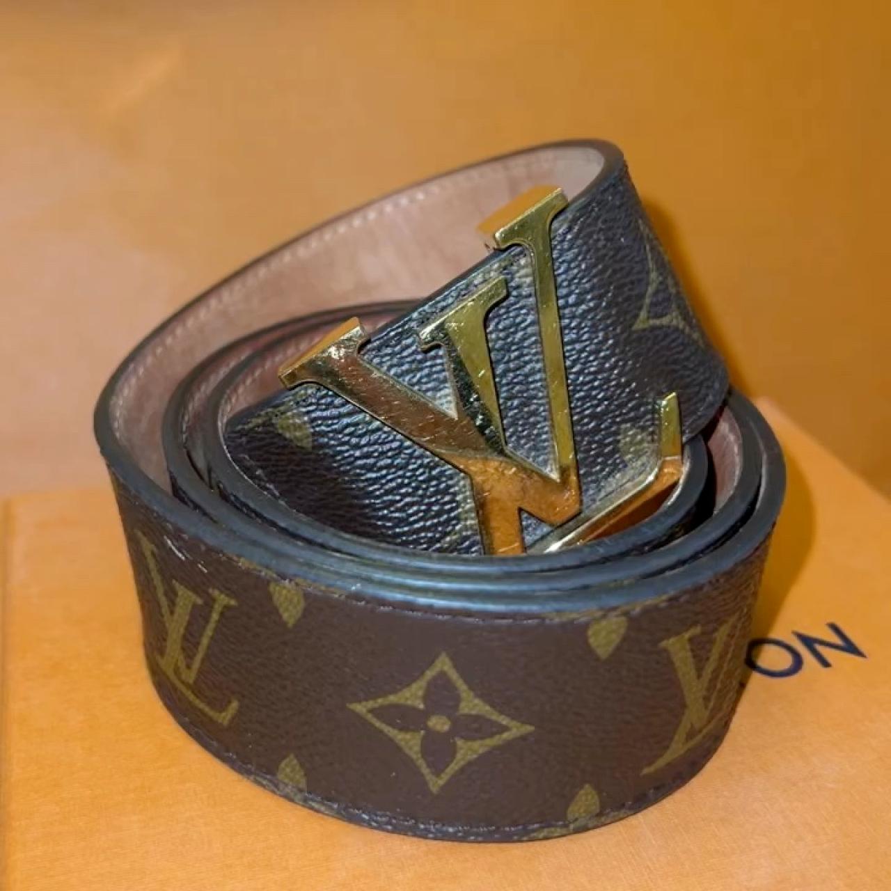 Selling my Louis Vuitton belt as I want the brown - Depop