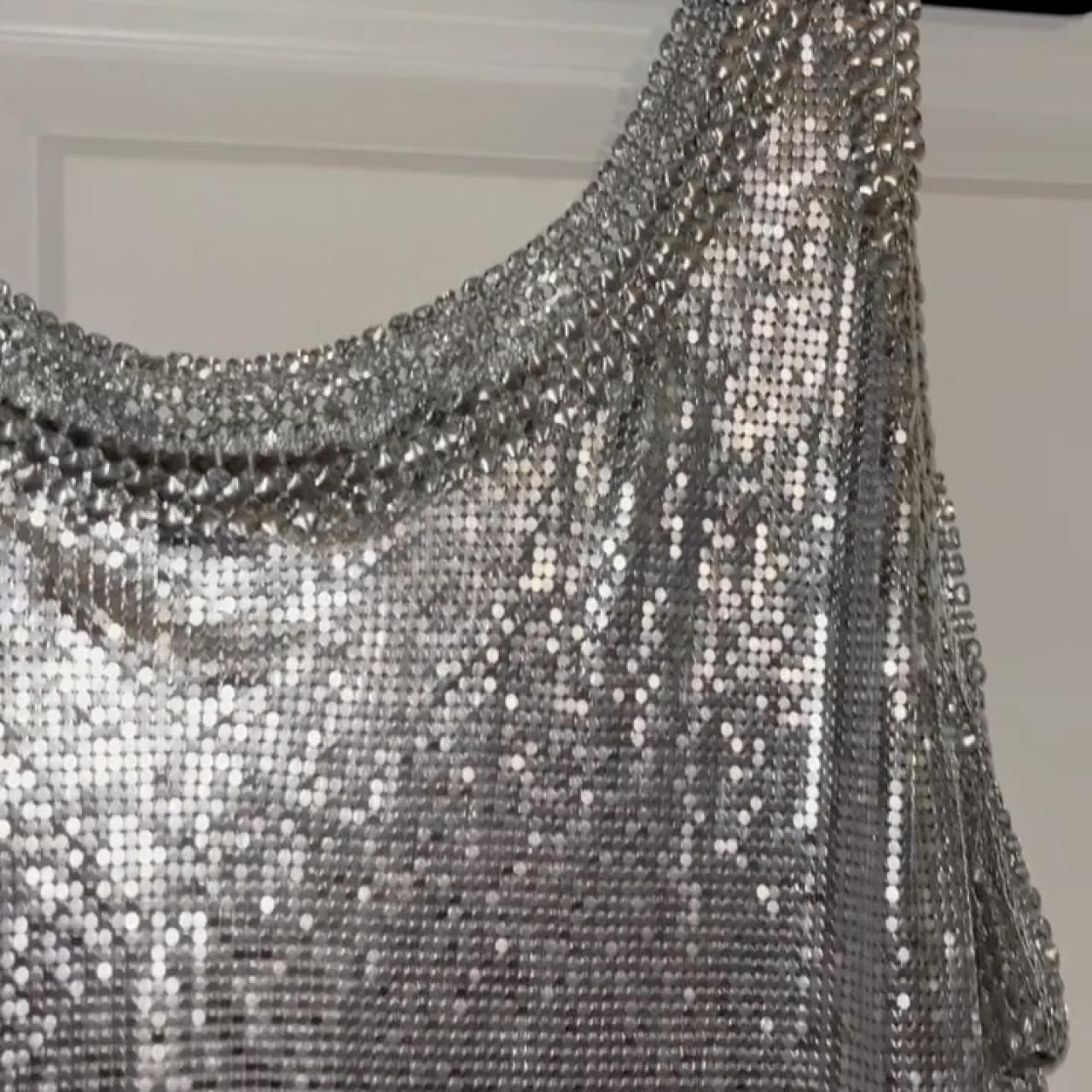 Rabanne H&M metal-mesh tank top. Men's size XL. New | Depop