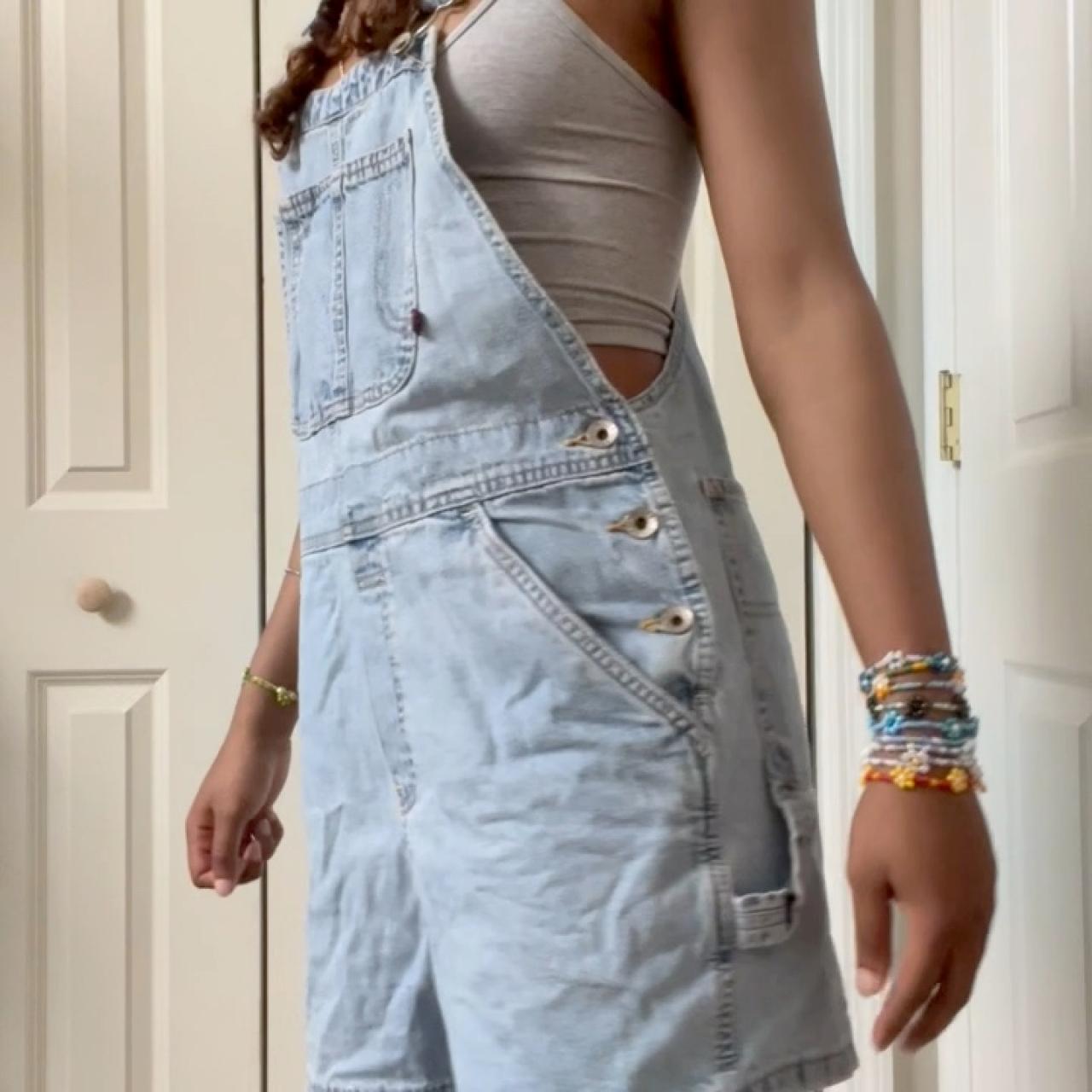 old navy overalls depop