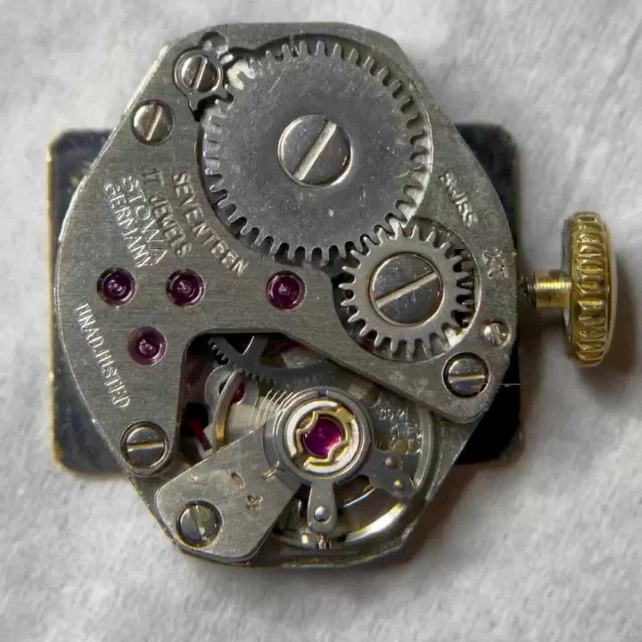 VTG Neiman Marcus Gold Tone Watch Womens Rectangle... | Depop