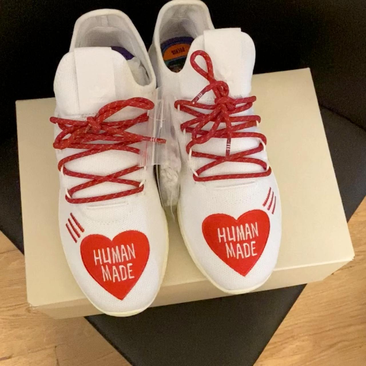 ADIDAS PHARRELL WILLIAMS TENNIS HU HUMAN MADE SHOES | Depop