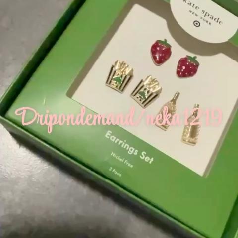 Kate Spade New York X Target- Mixed Novelty Stud | Depop