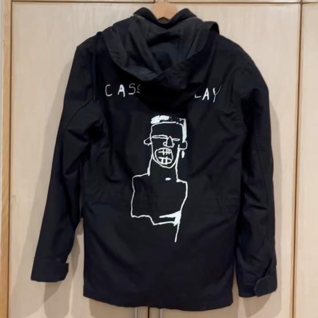 Supreme M65 Basquiat Cassius Clay AW2013 Size... - Depop