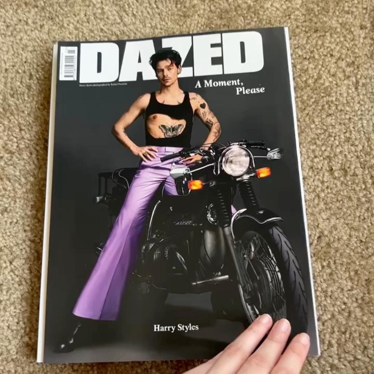 Harry Styles Dazed Magazine Winter 2021 Issue!... - Depop