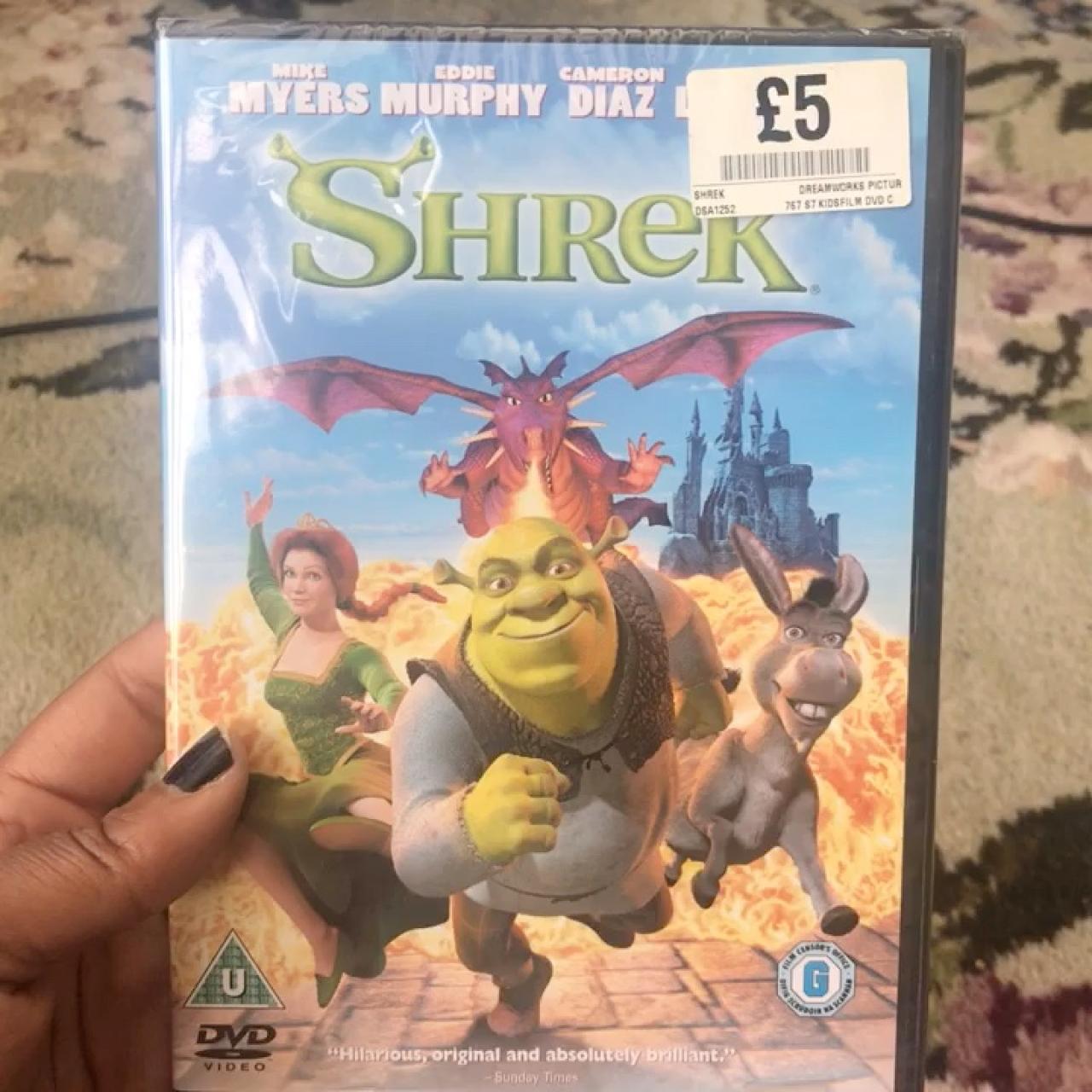Shrek Dvd New Sealed Shrek Dvd Film Depop