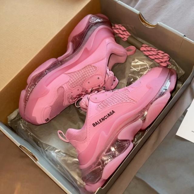 balenciaga 3s pink