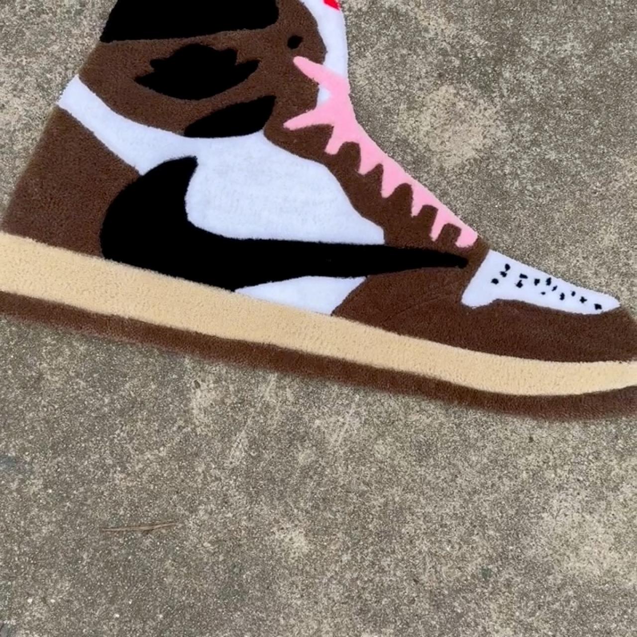 Travis Scott Cactus Jack Arches Blue Rug McDonald's BRAND