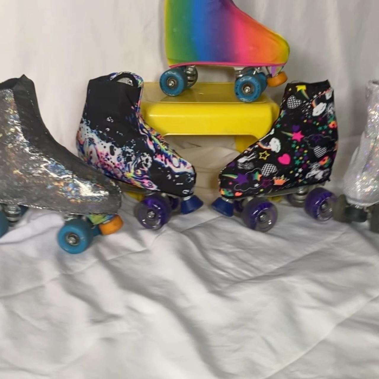 Skate Covers are made of spandex fabric. Fits over... Depop