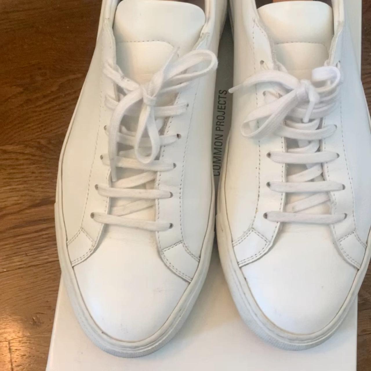 Common Projects White Achilles low size 40 (7) but... - Depop