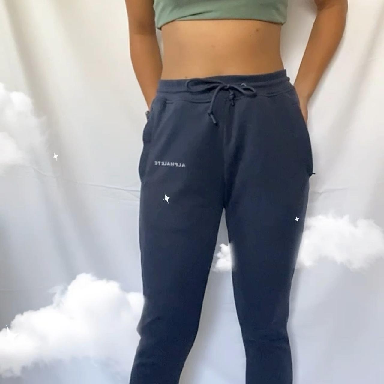 alphalete sweatpants/joggers — size 