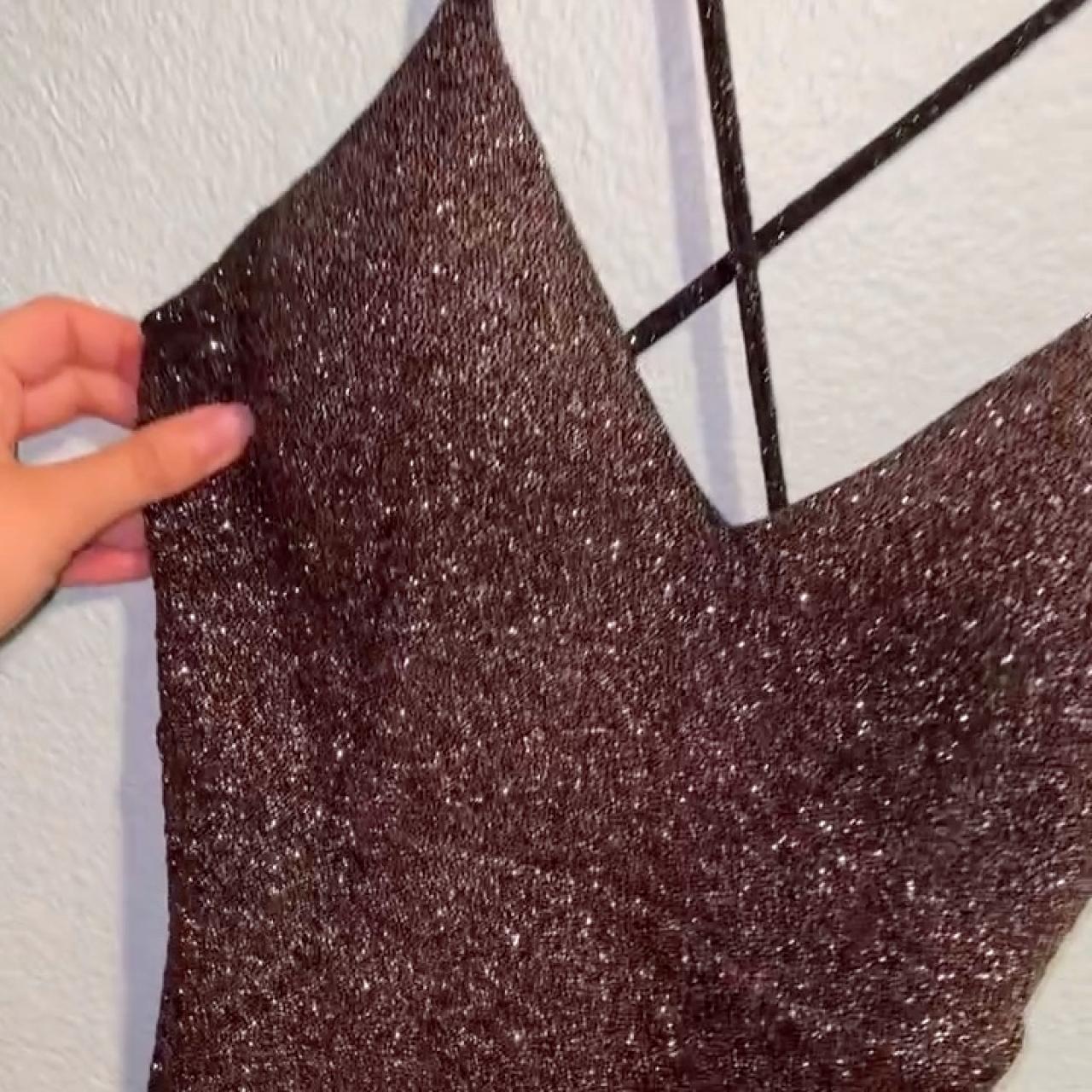 Midnight Sparkle Bodycon Maxi Dress main image 1