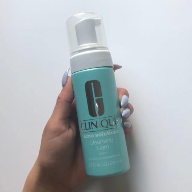 clinique cleansing foam
