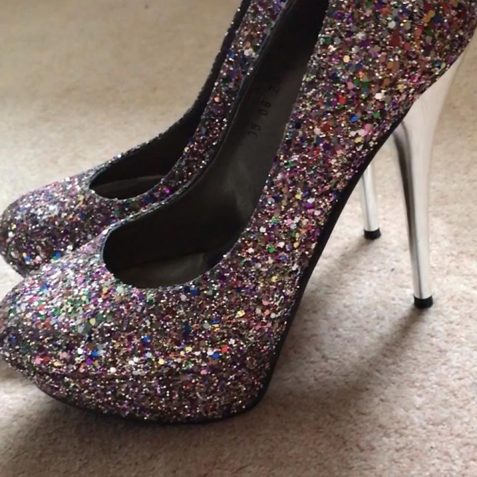 Schuh hot sale glitter heels