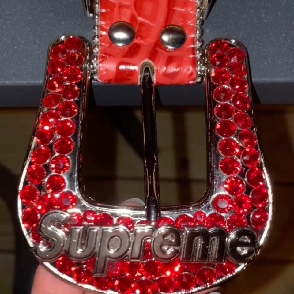 定番再入荷 Supreme - supreme b.b. simon belt red L/XLの通販 by