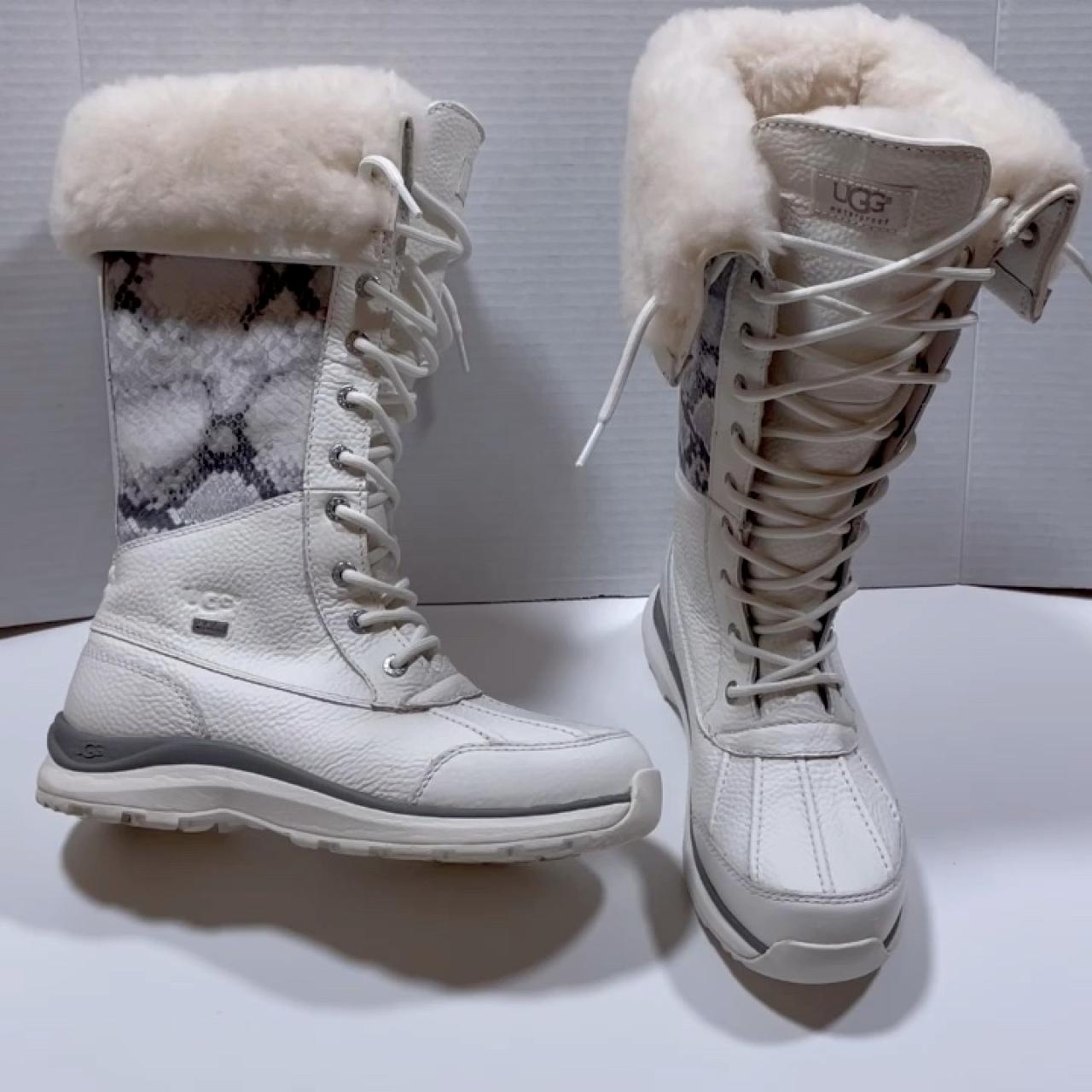 Ugg adirondack iii snake white new arrivals