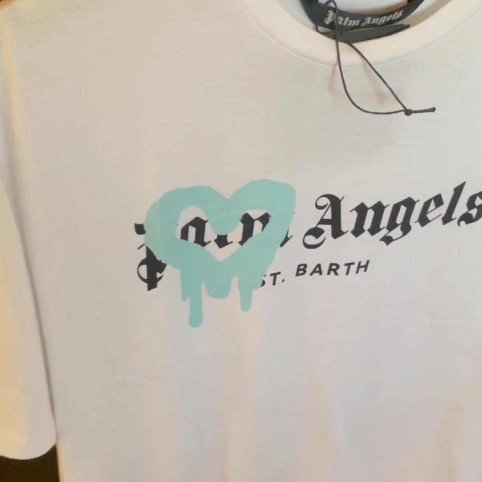 Palm angels Los Angeles spray t shirt Perfect - Depop