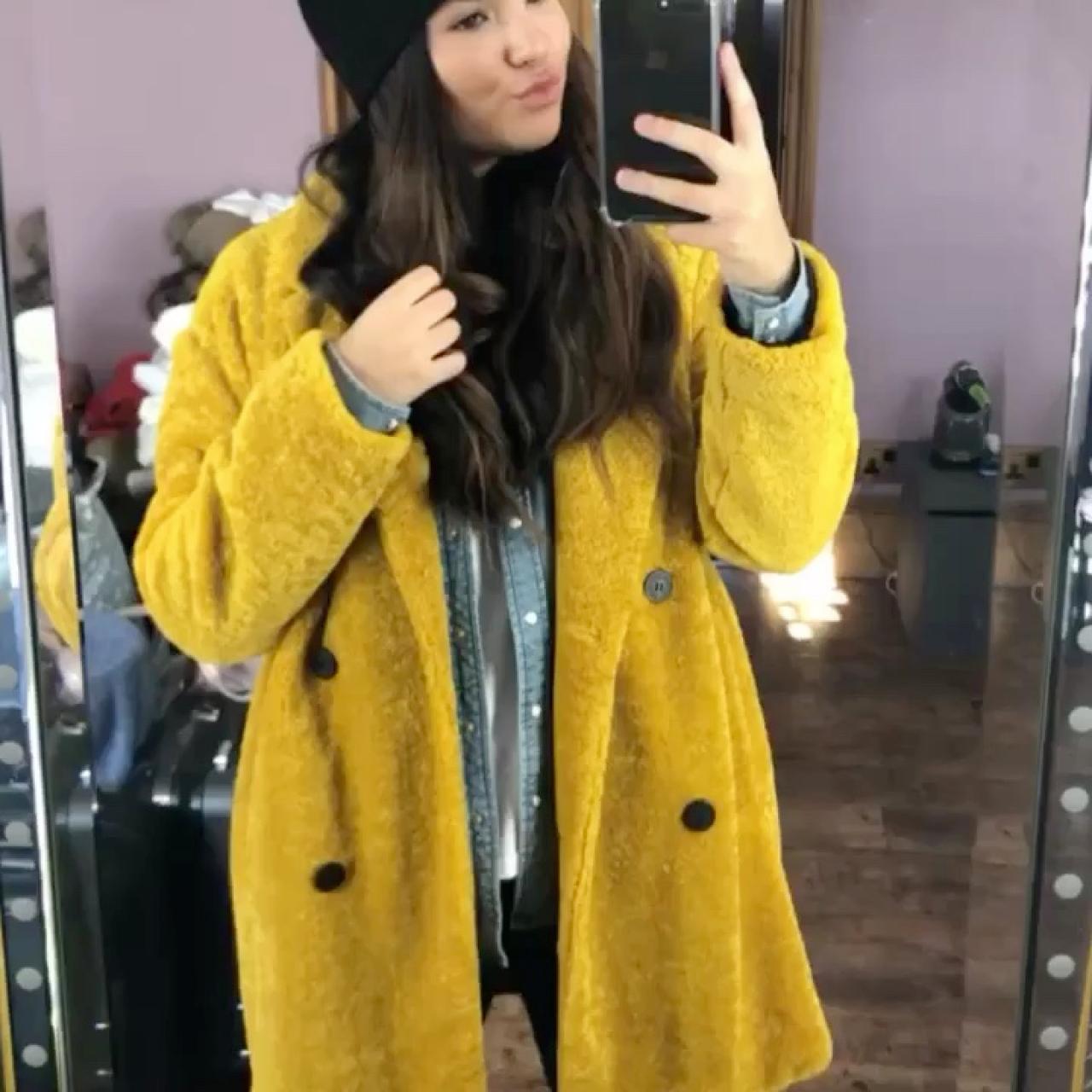 zara teddy bear coat