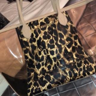 Victoria's Secret Pink tote bag Leopard print Never - Depop