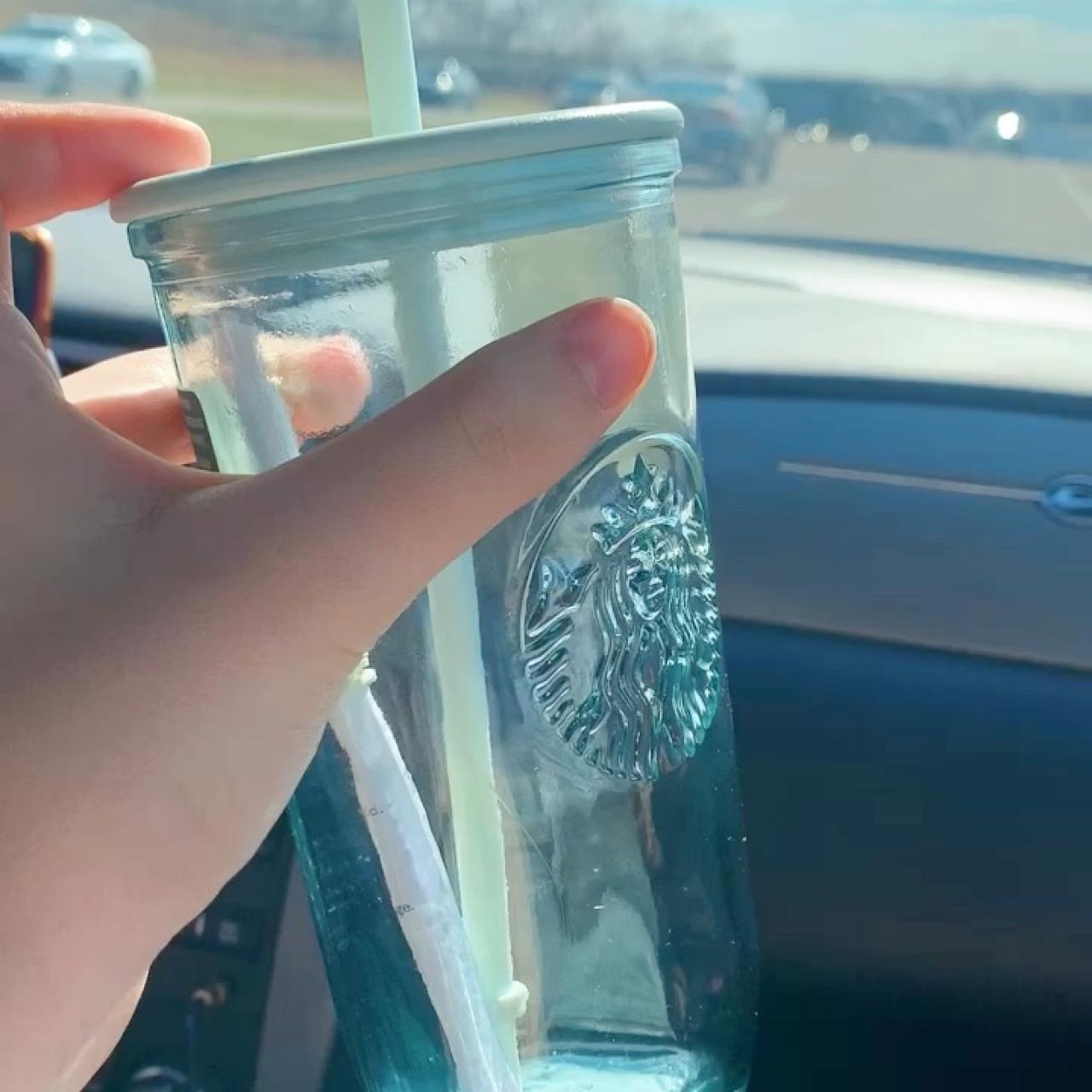 Starbucks Recycled Glass Cold-to-go Cup 16 FL - Depop