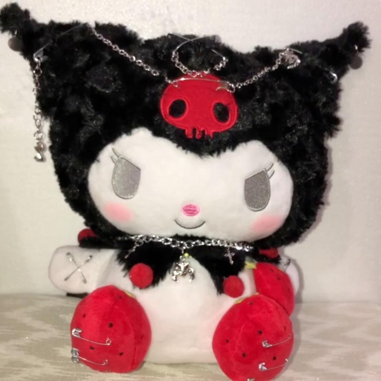 kuromi plush backpack