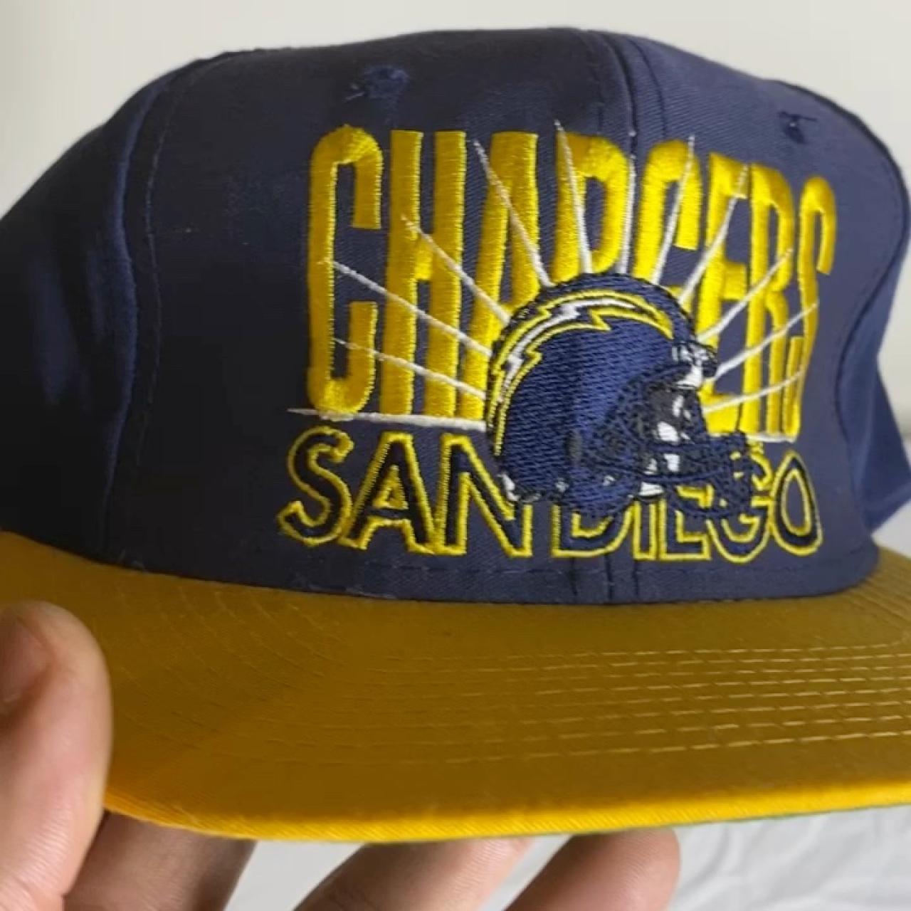 Vintage Starter San Diego Chargers snapback hat in - Depop