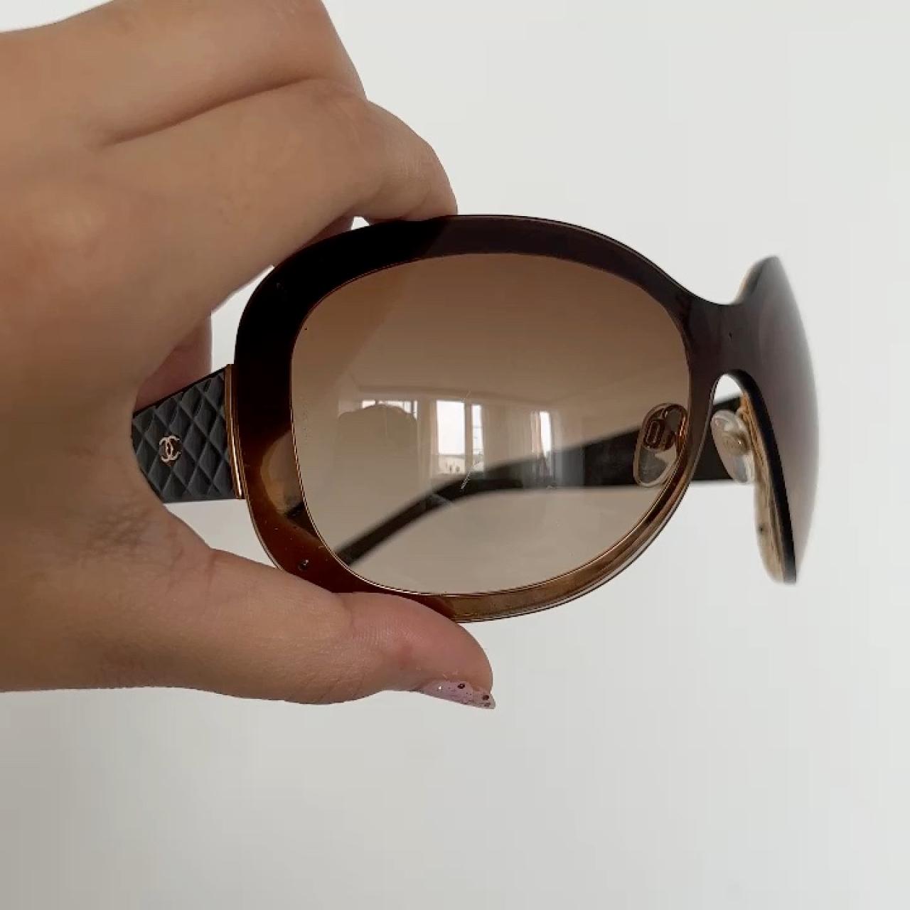 Original vintage chanel sunglasses 8/10 condition - Depop