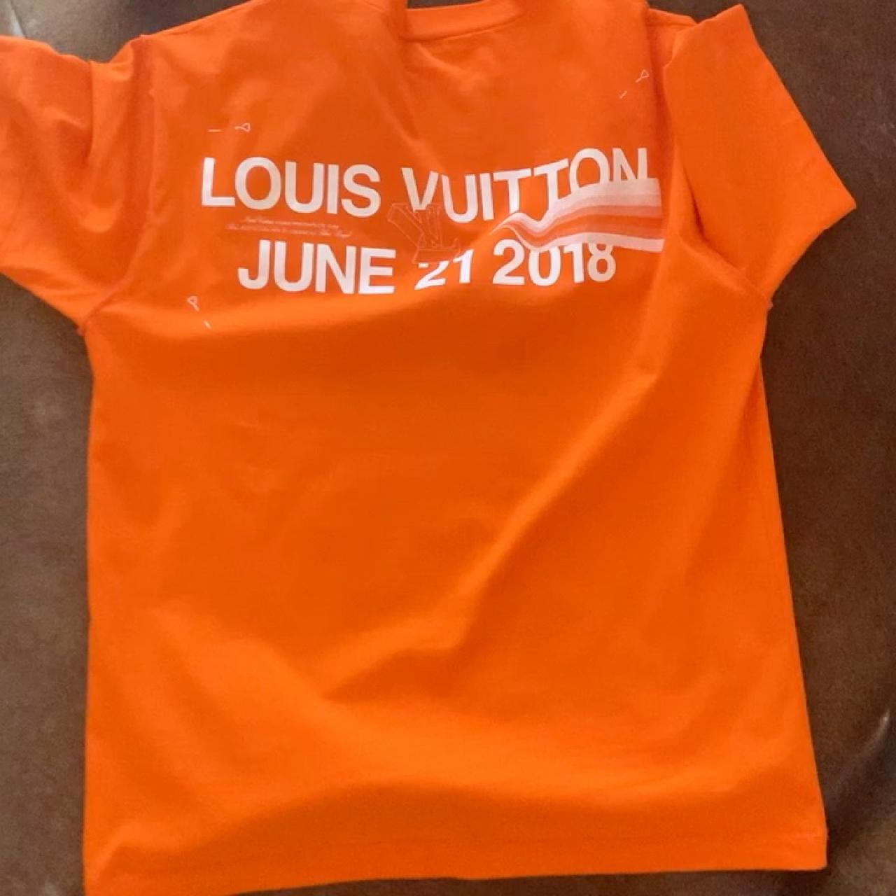 Louis Vuitton, Shirts, Virgil Abloh X Louis Vuitton Ss9 Fashion Show Ts