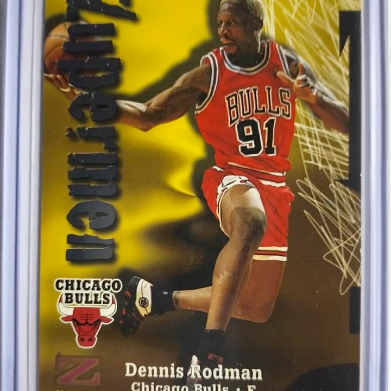 Dennis Rodman 1997-98 Z-Force Boss #17 – Basketball Card Guy
