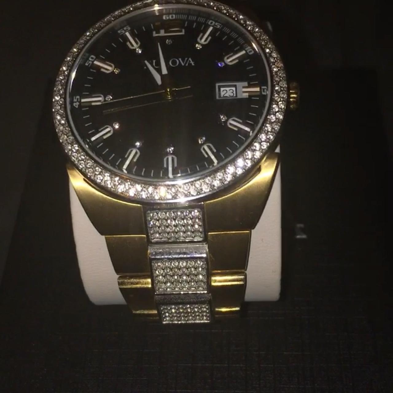 bulova watch iced out