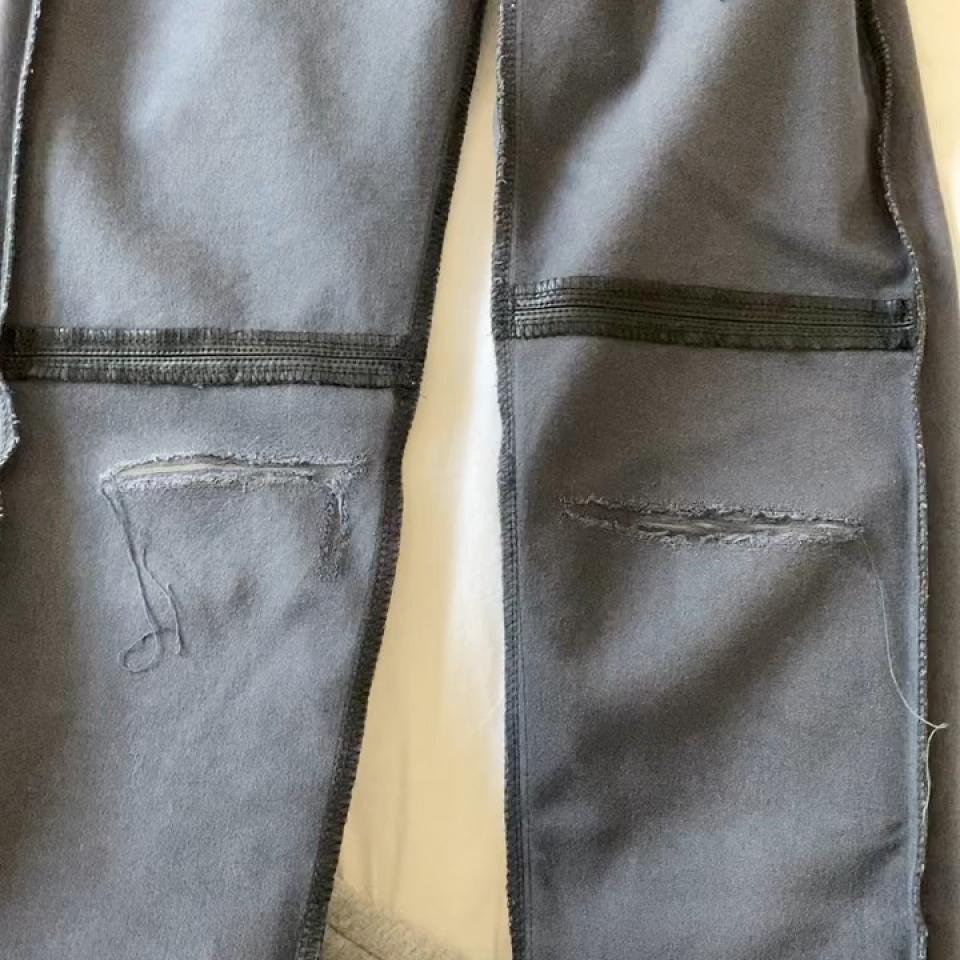 Danielle guizio Belted Leather Pants in 