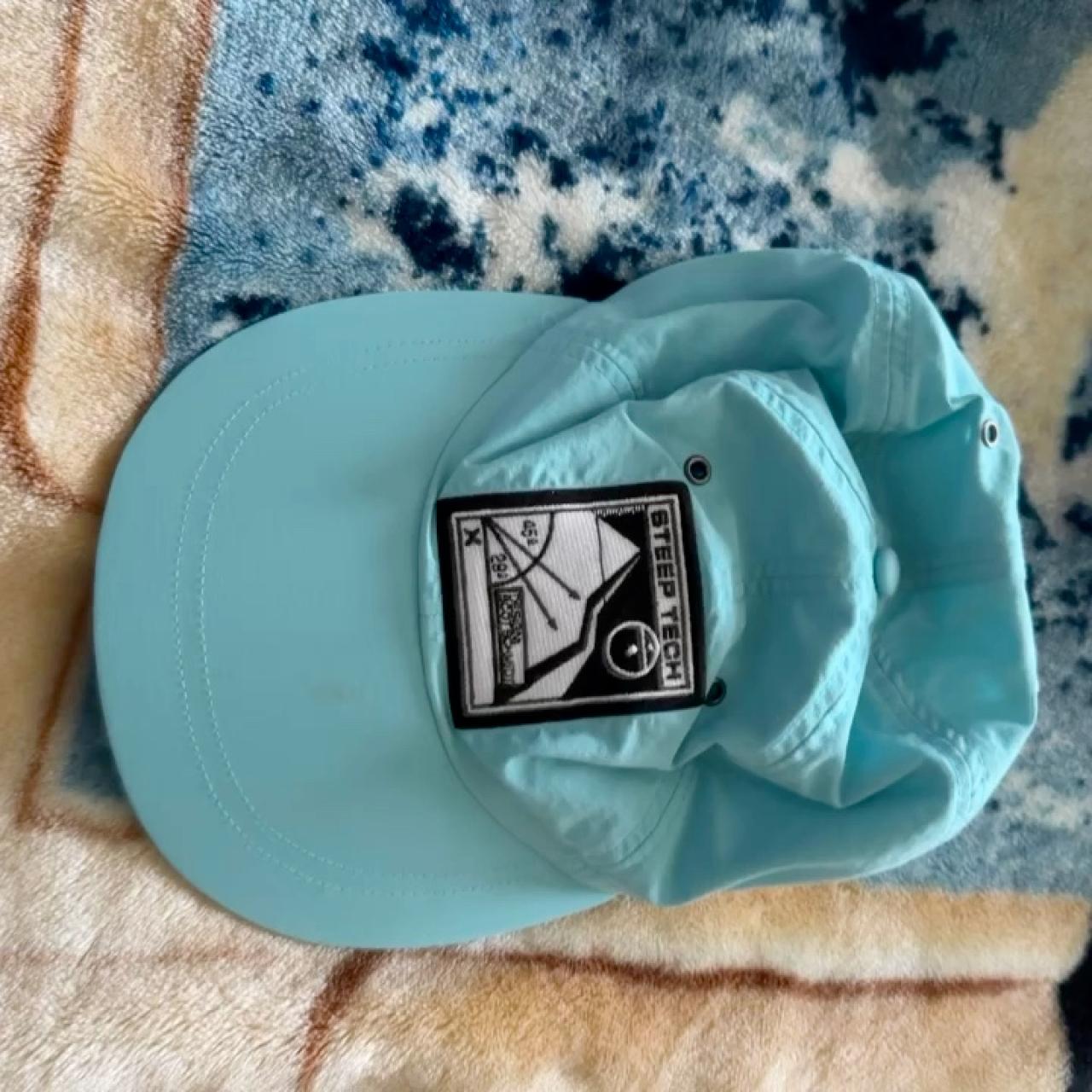 Supreme x north face Steep Tech light blue hat | Depop